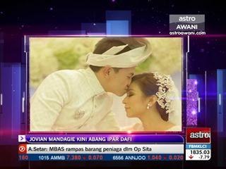 Jovian Mandagie kini abang ipar Dafi