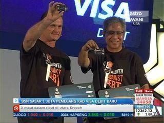 BSN sasar 1 juta pemenang kad visa debit baru