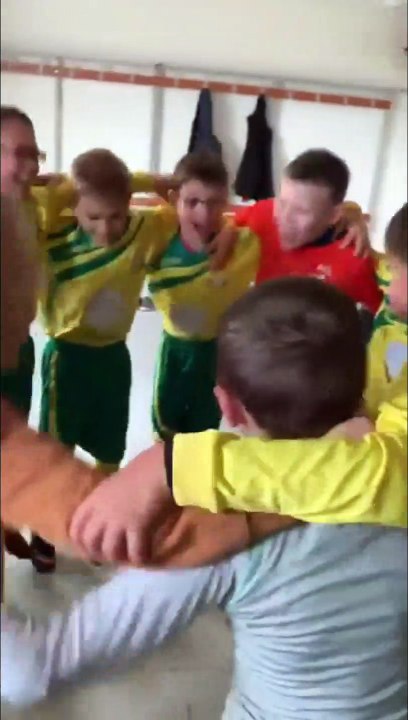 La joie en vidéo de nos u11 après leurs victoires