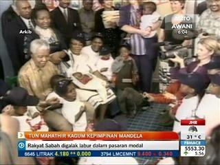 Tun Mahathir kagum kepimpinan Mandela