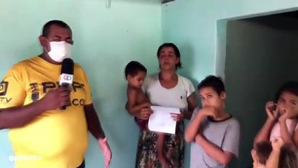 MÃE DE 5 FILHOS PRECISA DE AJUDA EM PEDRAS DE FOGO