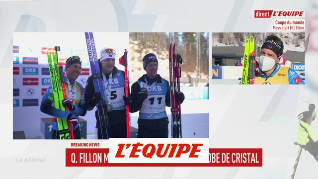 Fillon-Maillet : « Il reste des choses à aller chercher » - Biathlon - CM (H)