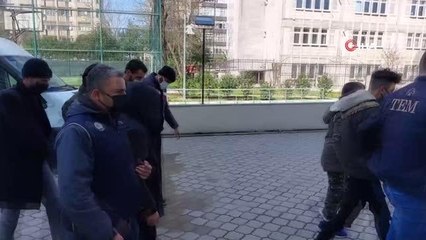 DEAŞ operasyonunda gözaltına alınan 6 kişi adliyeye sevk edildi