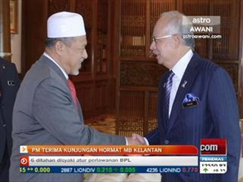PM terima kunjungan hormat MB Kelantan