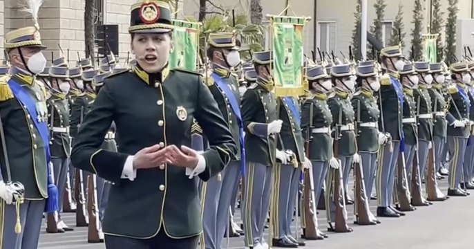 Guardia di Finanza, giuramento allievi ufficiali 121° corso Zanzur Iv e 20° corso Lupo (12.03.22)