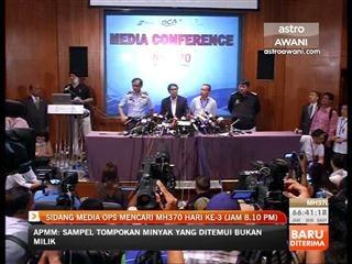 Sidang Media Penuh - Mencari MH370 (8.10pm, 10/3/2014)