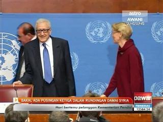 Bakal ada pusingan ketiga dalam rundingan damai Syria