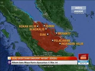 Riau diisytihar darurat akibat jerebu