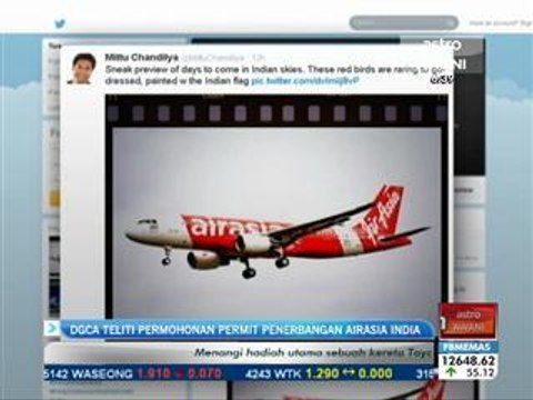 DGCA teliti permohonan permit penerbangan AirAsia India