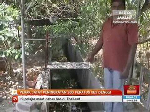 Perak catat peningkatan 300 peratus kes denggi