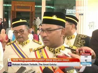 Skim perumahan penjawat awam Melaka dikaji