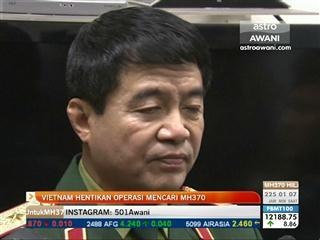 Vietnam hentikan operasi mencari MH370
