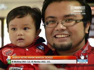 Warga Astro AWANI mangsa denggi