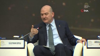 Soylu: "Dünya bir suç bataklığı içerisinde, bunun mesulü de batılı gelişmiş ülkelerdir"