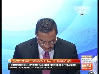 Kekuatan aset tertumpu di Laut China Selatan