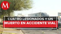 Muere joven de 14 años tras accidente en carretera de Apodaca, Nuevo León
