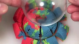 Very Satisfying Kinetic Sand Video Compilation 32#Shorts #Satisfying #Trending #Relaxation