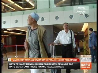 MAS hulur bantuan kewangan kepada keluarga penumpang