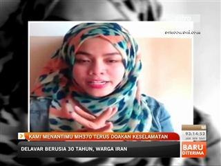 Kami MenantiMu MH370 terus doakan keselamatan