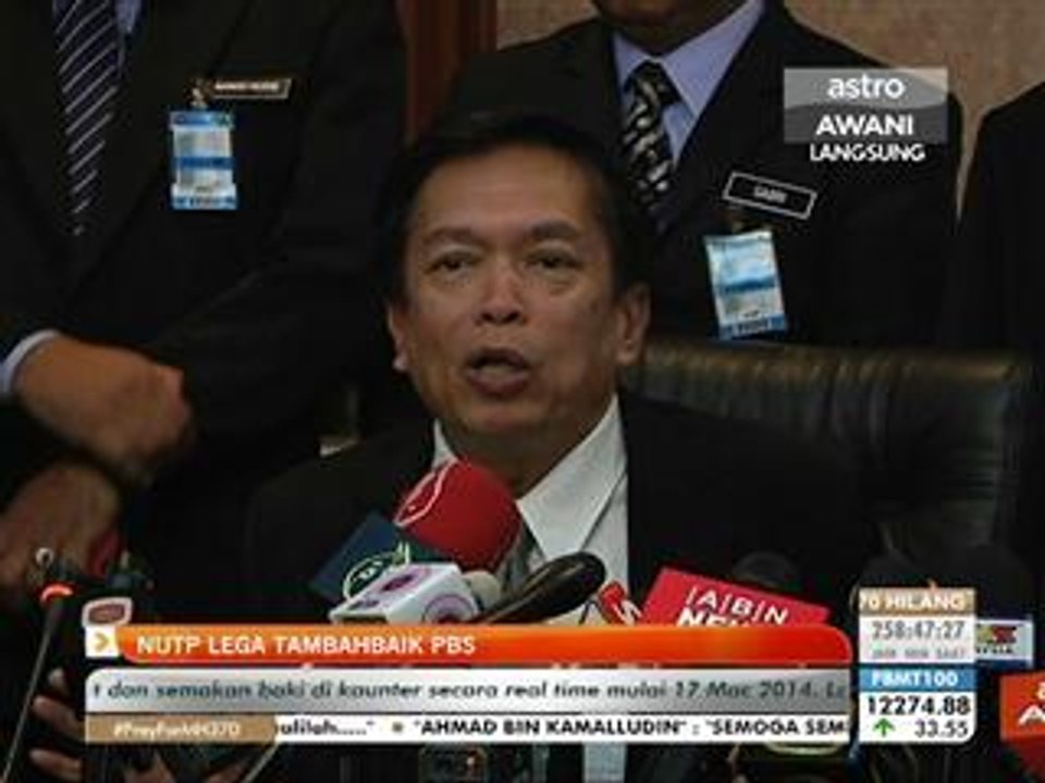 NUTP lega tambahbaik PBS