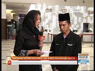 Sokongan kepada keluarga dan waris penumpang MH370