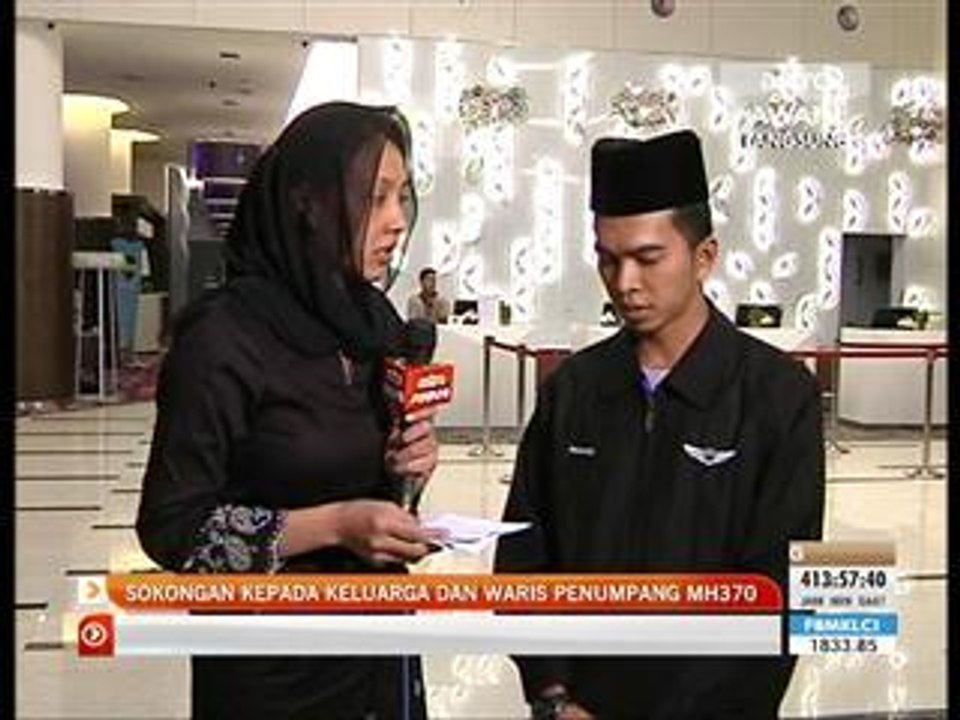 Sokongan kepada keluarga dan waris penumpang MH370