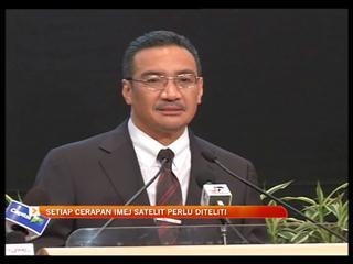 Setiap cerapan imej satelit perlu diteliti