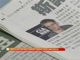 Abdullah antara diawasi agensi keselamatan AS
