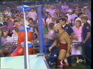 Ric Flair vs. Nikita Koloff The Great American Bash 1985
