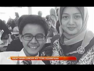 Hajat bermain luncur ais tidak kesampaian