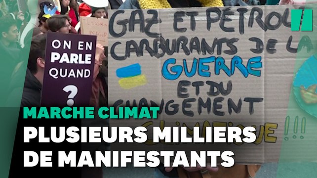Les marches Look Up ont rassemblé des milliers de manifestants à travers la France