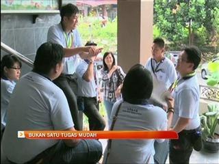 Sukarelawan bukan satu tugas mudah