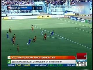 Peluang Selangor mara semakin tipis