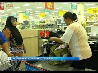 Retailers still not ready for GST