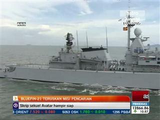 Bluefin- 21 teruskan misi pencarian