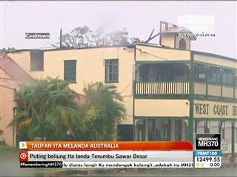 Taufan Ita melanda Australia