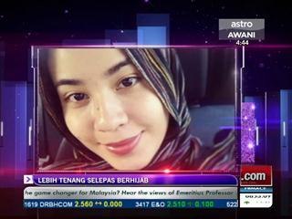 Nabila Dally lebih tenang selepas berhijab
