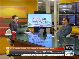 Pencarian MH370: Cabaran & keperluan aset