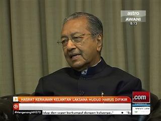 Hasrat kerajaan Kelantan laksana hudud harus difikir