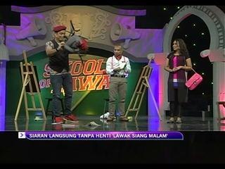 Siaran langsung tanpa henti 'Lawak Siang Malam'