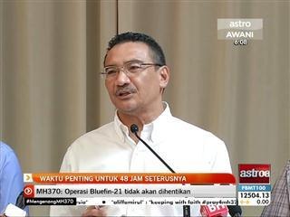 Waktu penting untuk 48 jam seterusnya