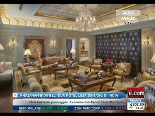 Khazanah bida beli dua hotel lima bintang di India