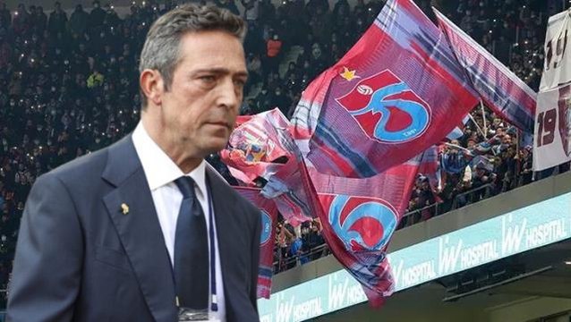 Trabzonspor taraftarı, Ali Koç ile dalga geçti! Yapılan tezahürat maça damga vurdu