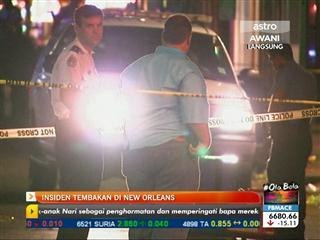 Insiden tembakan di New Orleans