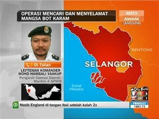 APMM teruskan operasi mencari dan menyelamat