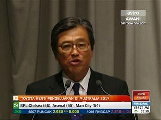 Toyota henti pengeluaran di Australia 2017