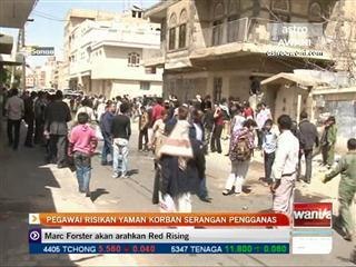 Pegawai risikan Yaman korban serangan pengganas