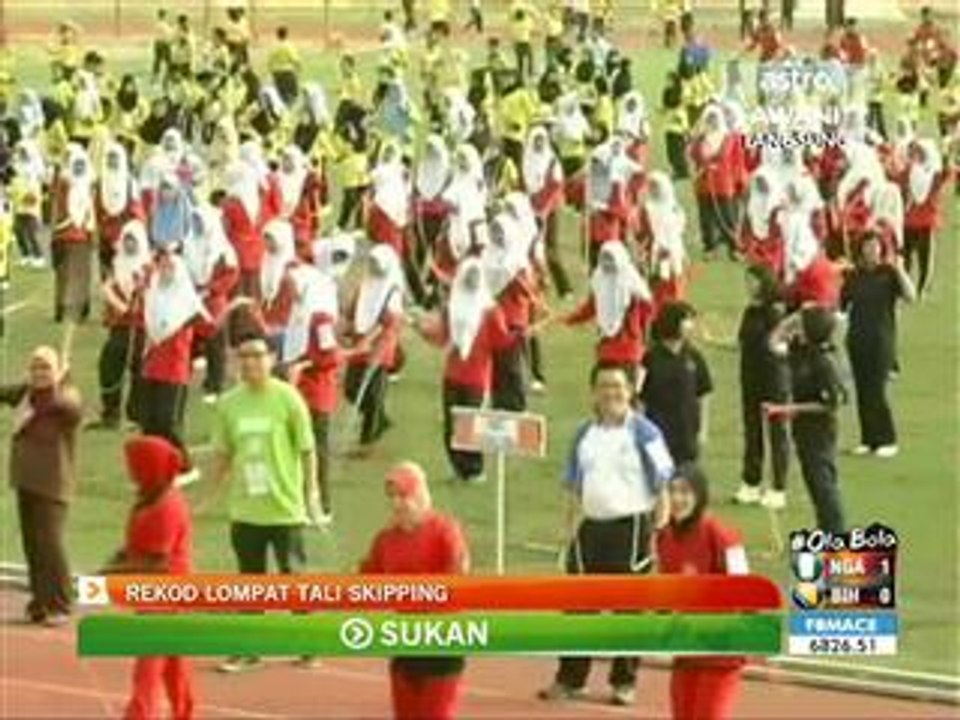 Rekod lompat tali skipping