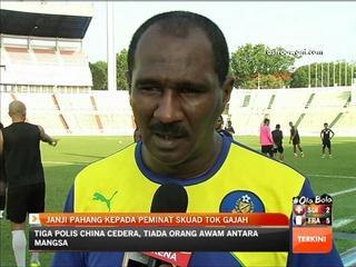 Janji Pahang kepada peminat skuad Tok Gajah