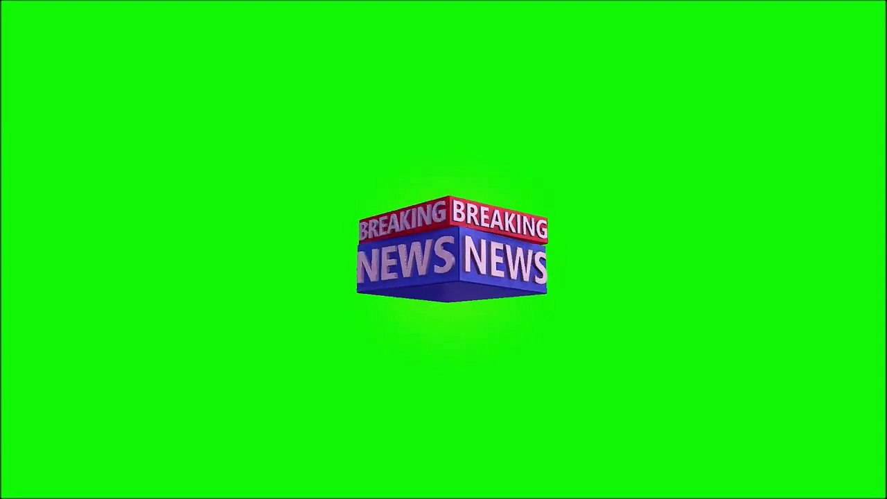 BREAKING NEWS - Green Screen Effect